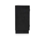 Anton Solid Wood 4dr Cabinet Dining Storage black 17