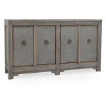 Amherst Solid Wood 4dr Cabinet Dining Storage Classic Home 13
