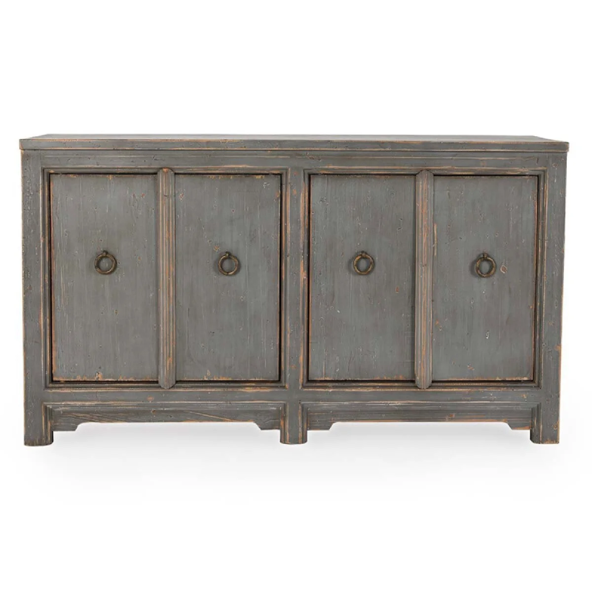 Amherst Solid Wood 4dr Cabinet Dining Storage Classic Home 6