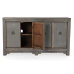 Amherst Solid Wood 4dr Cabinet Dining Storage Classic Home 17