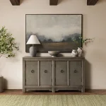 Amherst Solid Wood 4dr Cabinet Dining Storage Classic Home 20