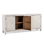 Astrid Solid Wood 4dr Cabinet Dining Storage Classic Home 18