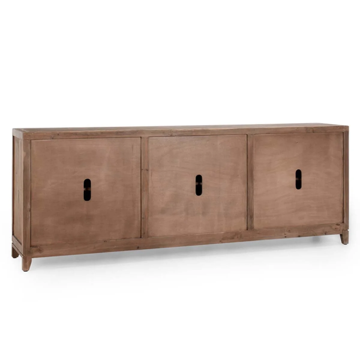 Arley Solid Wood 6dr Cabinet – Brown Dining Storage Brown 9
