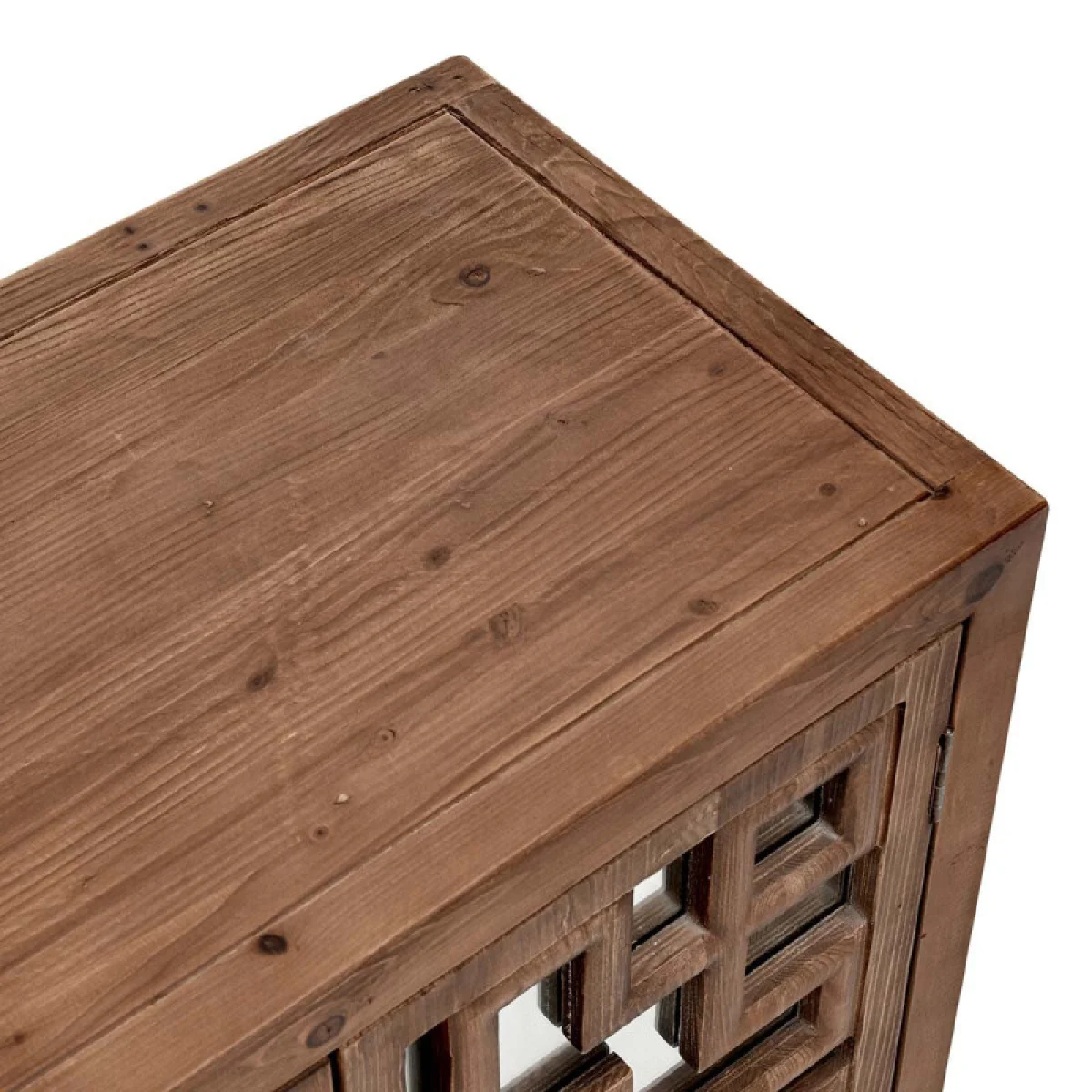 Arley Solid Wood 6dr Cabinet – Brown Dining Storage Brown 10