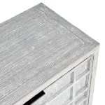 Chandler Solid Wood 4dr Cabinet Dining Storage Antique Blue 20