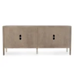 Elodie Solid Wood 4dr Cabinet – Beige-natural Dining Storage Beige/Natural 19