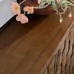 Bast Solid Wood 4dr Cabinet - Image 9