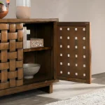 Bast Solid Wood 4dr Cabinet - Image 10