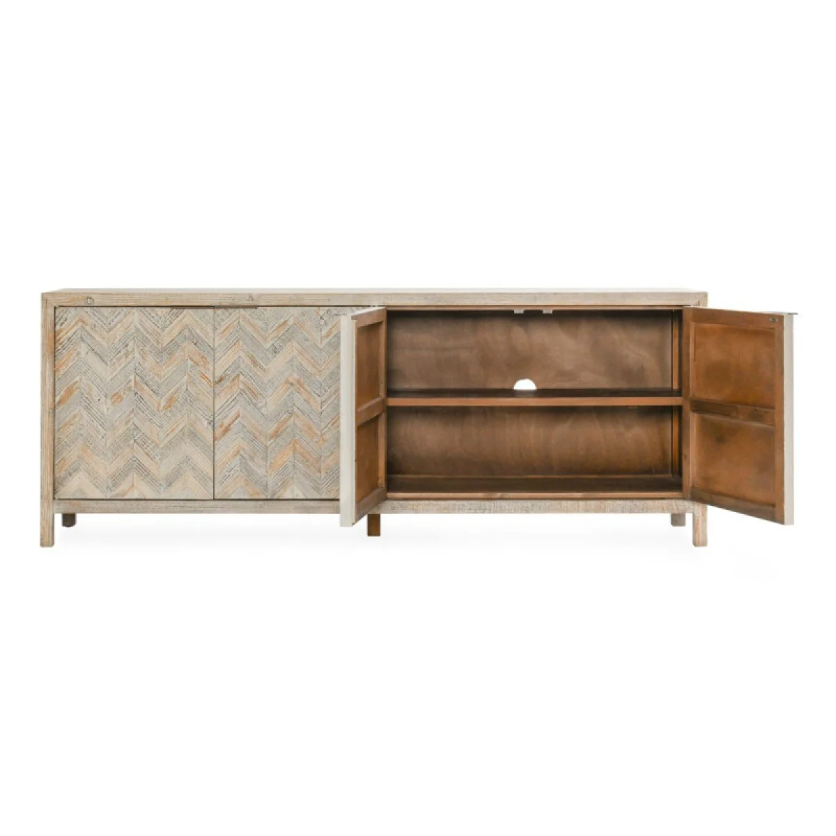 Sienna Solid Wood 4dr Cabinet Dining Storage Classic Home 10