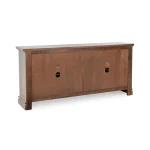 Janes Solid Wood 4dr Cabinet Dining Storage Blue Washed 18