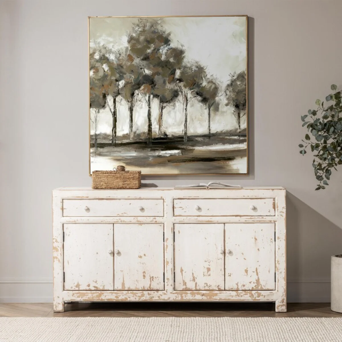 Holden Solid Wood 2dwr 4dr Buffet Dining Storage Classic Home 13