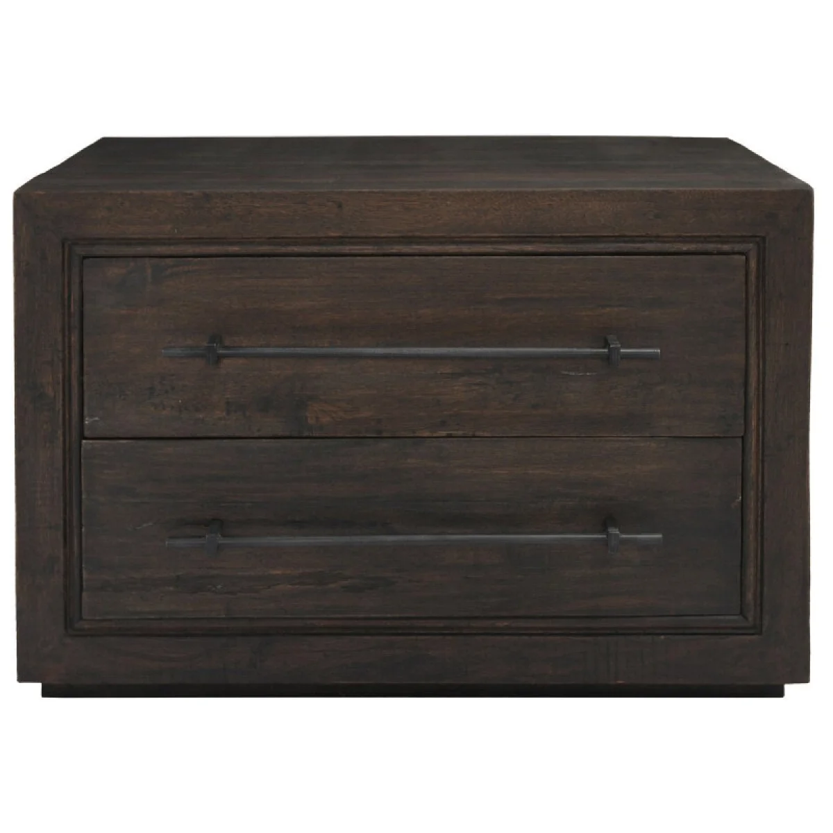 Magdalena Solid Wood 2dwr Nightstand Nightstands Brown 6