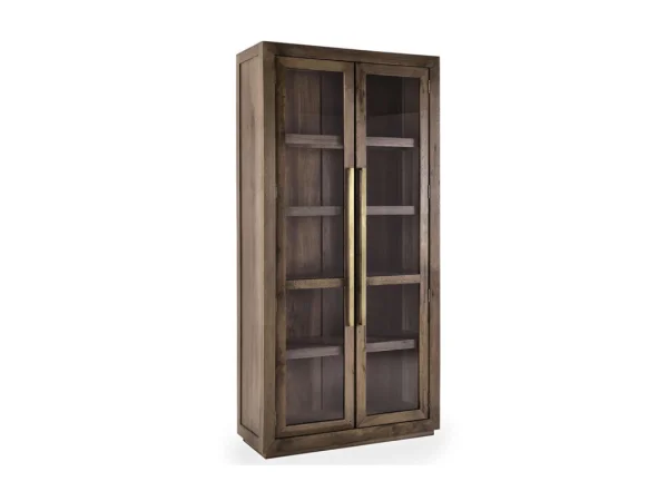 Bradley Solid Wood Tall Cabinet Accent Furniture Accent Furniture