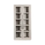 Bradley Solid Wood Tall Cabinet – White Wash Accent Furniture Accent Furniture 15