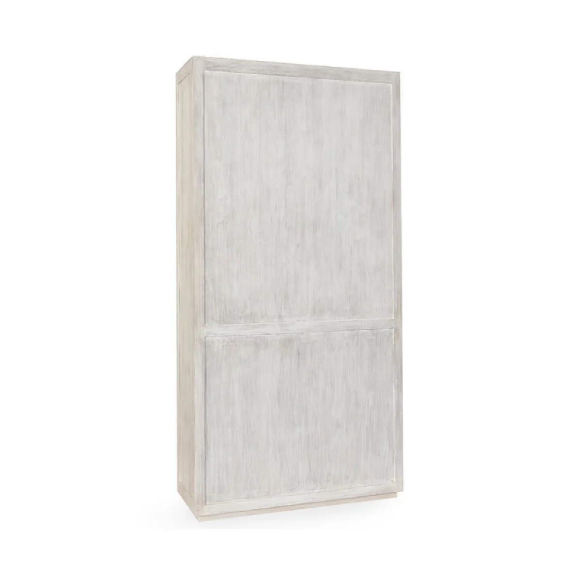 Bradley Solid Wood Tall Cabinet – White Wash Accent Furniture Accent Furniture 9
