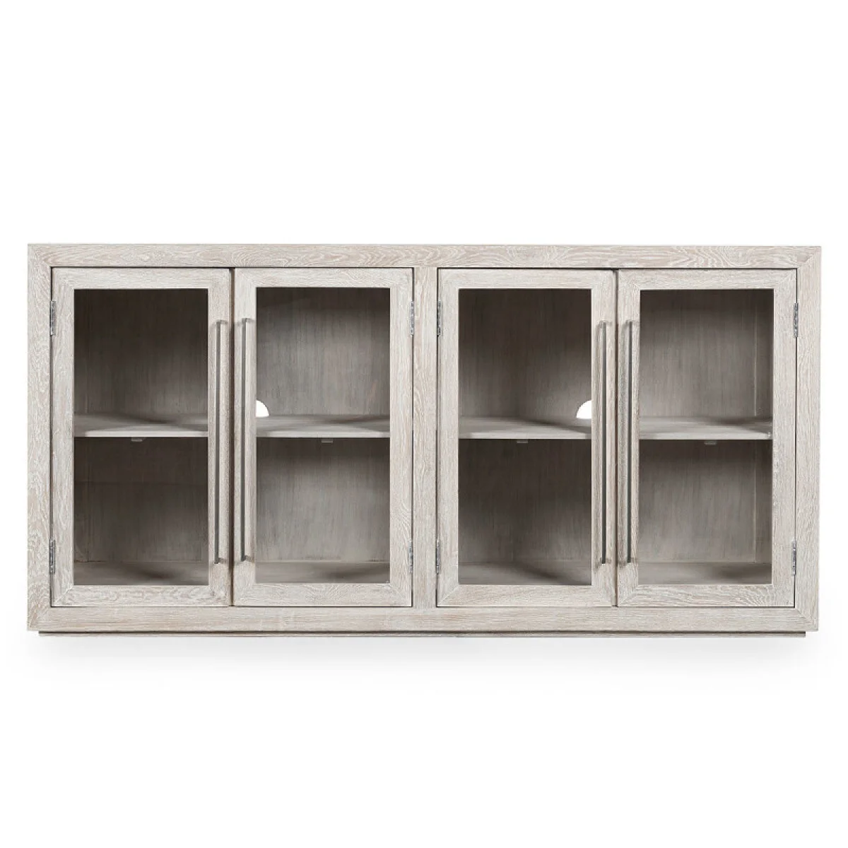 Bradley Solid Wood 4dr Cabinet – White Dining Storage Classic Home 6