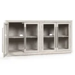 Bradley Solid Wood 4dr Cabinet – White Dining Storage Classic Home 16
