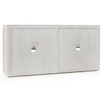 Bradley Solid Wood 4dr Cabinet – White Dining Storage Classic Home 17
