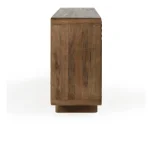 Holmes Solid Wood 4dr Buffet Dining Storage Artisan Brown 18