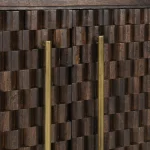 Norwood Solid Wood 4dr Buffet Dining Storage Bark Brown 20