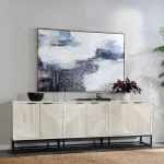 Flint Solid Wood 6dr Cabinet - Image 8