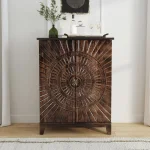 Vivienne Solid Wood Bar Cabinet Bar Furniture Bar Furniture 18