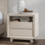 Reece Solid Wood 2dwr Nightstand Nightstands Classic Home 24