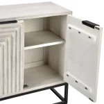 Flint Solid Wood 2dr Cabinet - Image 8