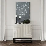 Flint Solid Wood 2dr Cabinet - Image 9