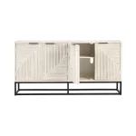 Flint Solid Wood 4dr Cabinet - Image 5