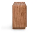 Selena Solid Wood 4dr Buffet Dining Storage Brown 16