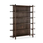 Redford 81″ Bookcase Bookcases Bark Brown 11