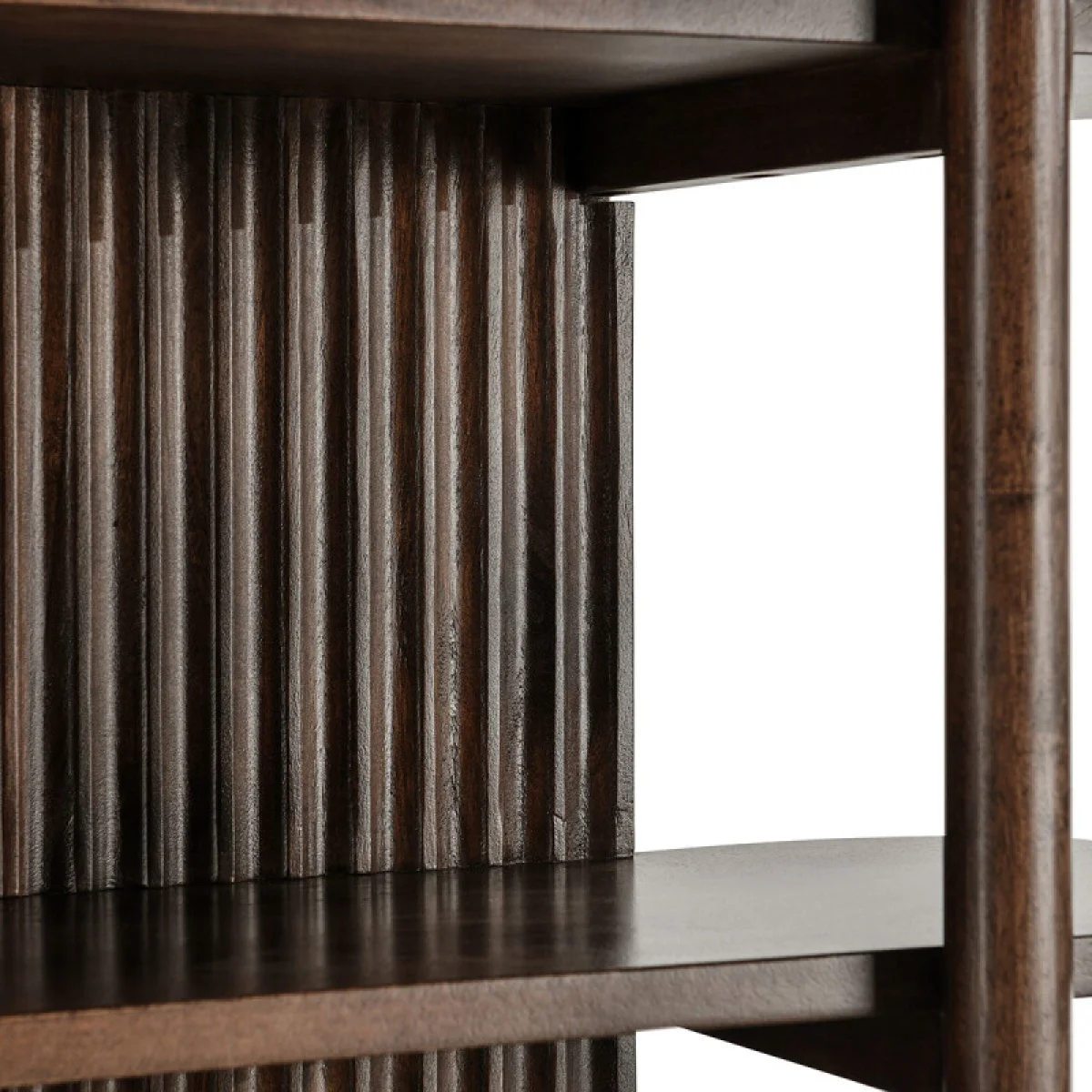 Redford 81″ Bookcase Bookcases Bark Brown 9