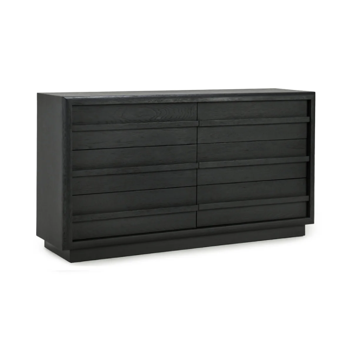 Sedona Solid Wood 6dwr Dresser Dressers black 4