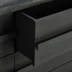 Sedona Solid Wood 6dwr Dresser Dressers black 24