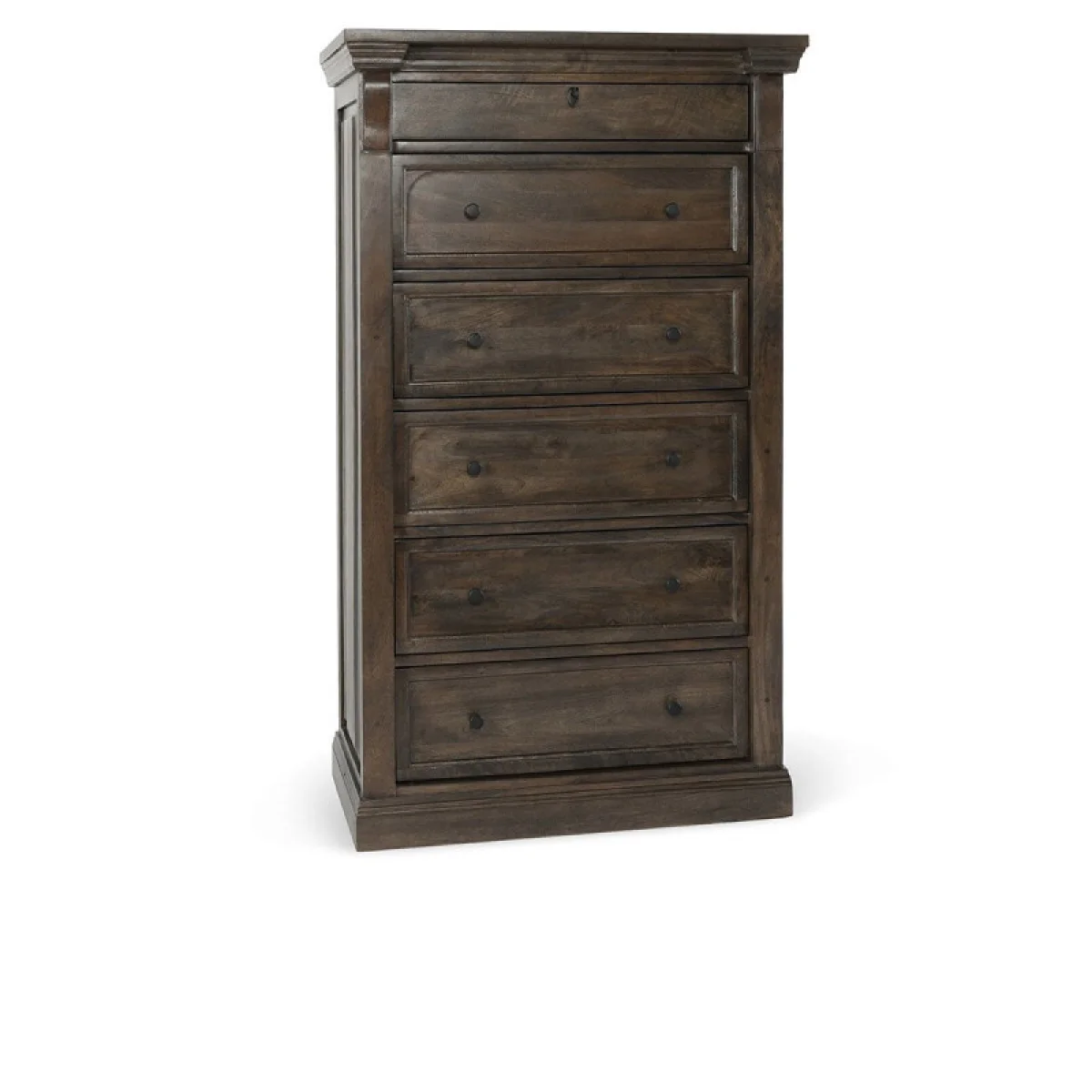 Adelaide Solid Wood 6dwr Chest – Cocoa Brown Chests Brown 4