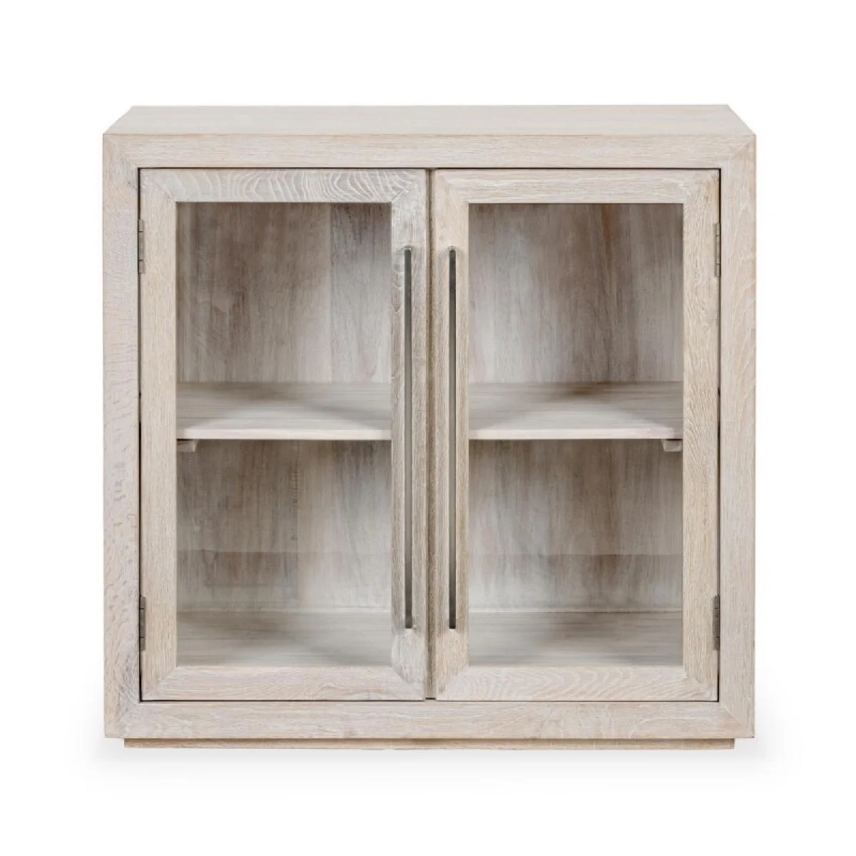 Bradley Solid Wood 2dr Cabinet – White Wash Dining Storage Classic Home 6