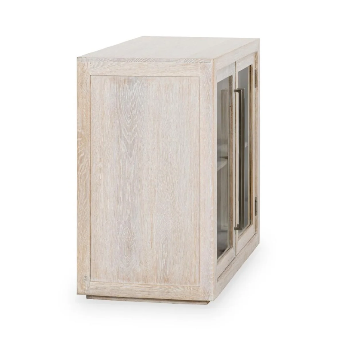 Bradley Solid Wood 2dr Cabinet – White Wash Dining Storage Classic Home 7