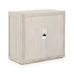 Bradley Solid Wood 2dr Cabinet – White Wash Dining Storage Classic Home 17