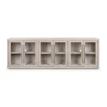 Bradley Solid Wood 6dr Cabinet – White Wash Dining Storage Classic Home 18
