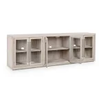 Bradley Solid Wood 6dr Cabinet – White Wash Dining Storage Classic Home 19