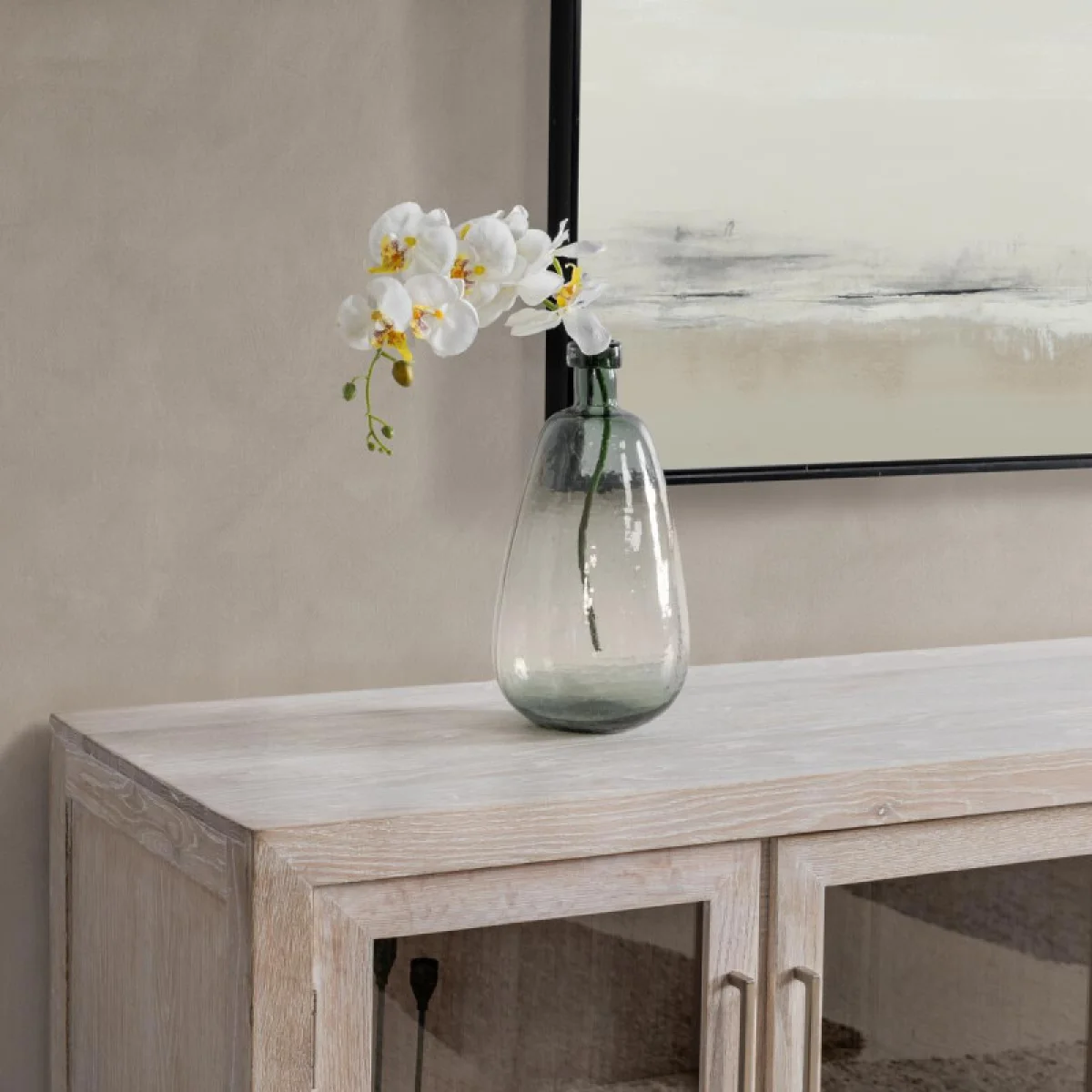 Bradley Solid Wood 6dr Cabinet – White Wash Dining Storage Classic Home 14