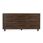 Jaxon Solid Wood 9dwr Dresser Dressers Brown 19