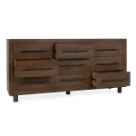 Jaxon Solid Wood 9dwr Dresser Dressers Brown 22
