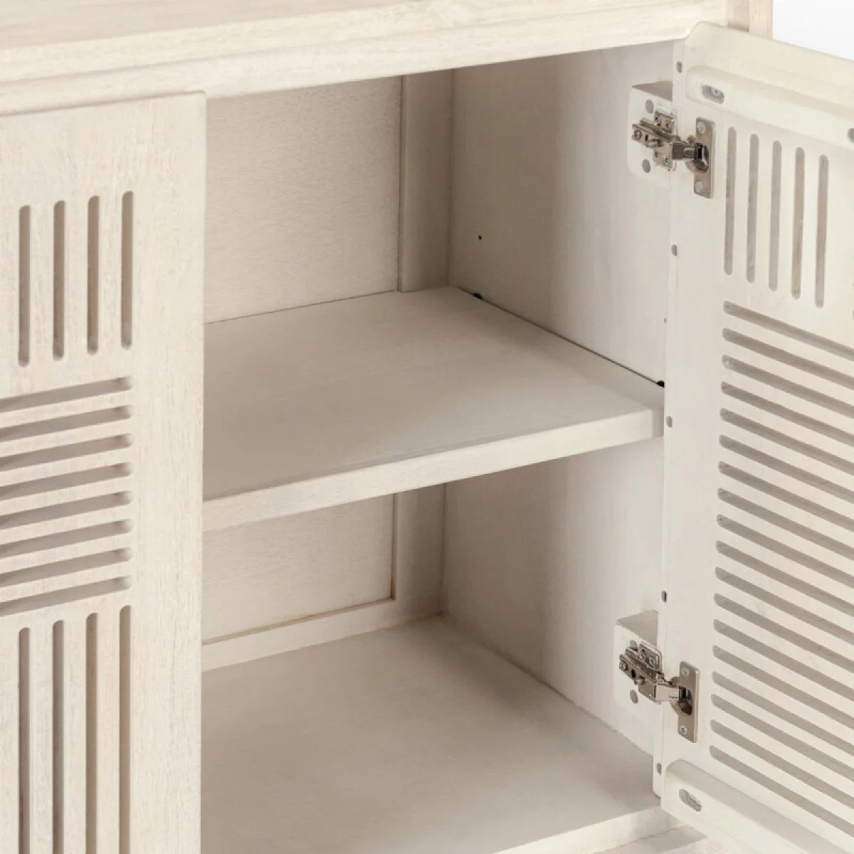 Lila Solid Wood 4dr Buffet Dining Storage Classic Home 9