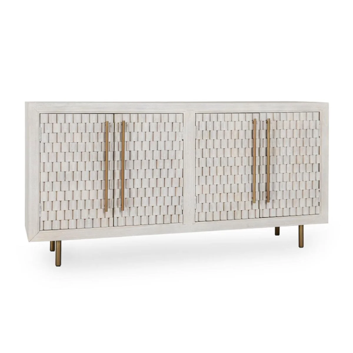 Norwood Solid Wood 4dr Buffet Dining Storage Classic Home 4