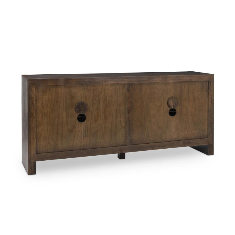 Ledro Solid Wood 4dr Cabinet – Dark Brown Dining Storage Brown 8 Ledro Solid Wood 4dr Cabinet – Dark Brown Dining Storage Brown 8