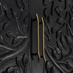 Albero Solid Wood Tall Cabinet – Black Accent Furniture Accent Furniture 20 Albero Solid Wood Tall Cabinet – Black Accent Furniture Accent Furniture 20