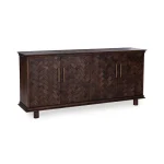 Shira Solid Wood 4dr Buffet Dining Storage Brown 15