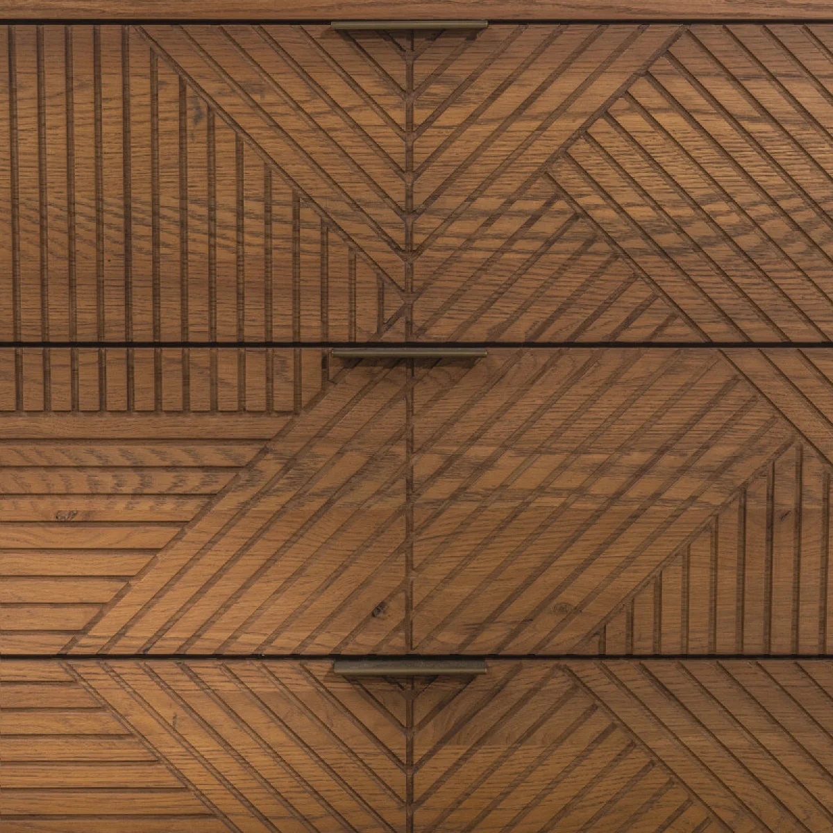 Santa Clara Solid Wood 6dwr Dresser – Caramel Brown Dressers Brown 14